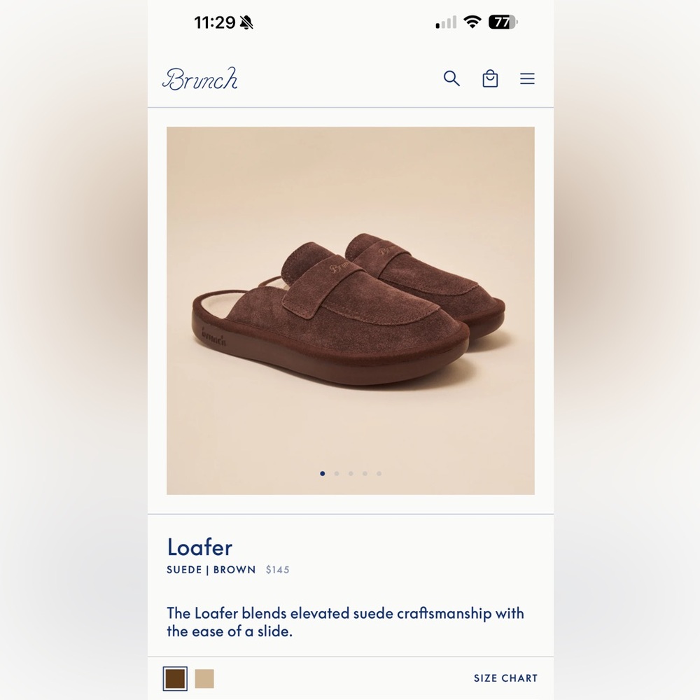 Brunch loafer like new